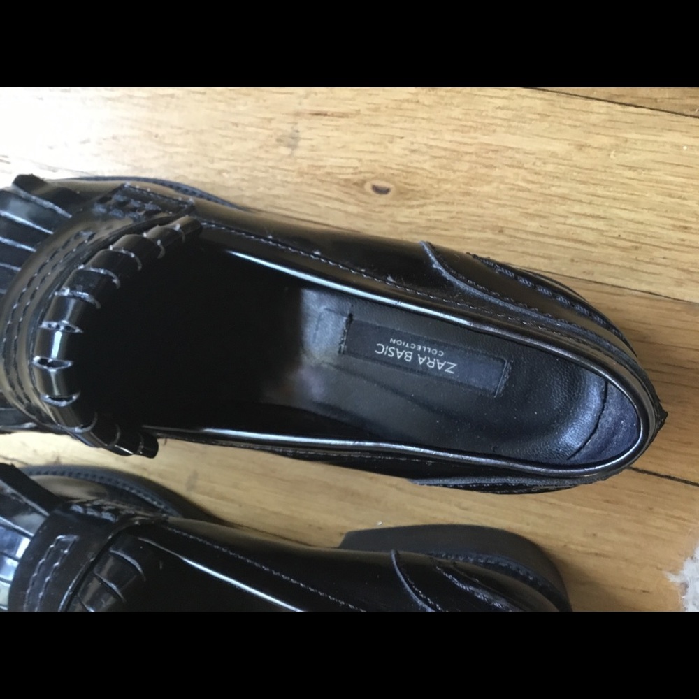 Zara Basic Black Loafer - image 3